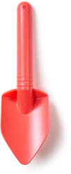 BigJigs eco speelgoed schep - koraalroze strandspade voor kinderen