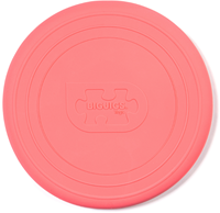 BigJigs speelgoed koraalroze opvouwbare flyer frisbee siliconen
