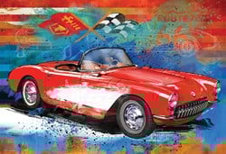 Eurographics Corvette Cruising Tin - 550 stukjes