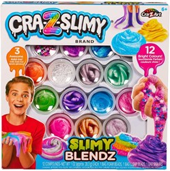 Cra-z-art slijm speelgoed Slimy Blendz set kleurrijk sensorisch plezier