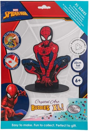 Craft Buddy Spider-Man Crystal Art XL Buddy figurine jouet