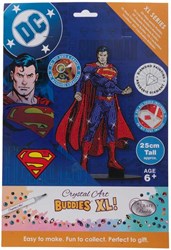 Craft Buddy Superman Crystal Art XL Buddy knutselset voor kinderen