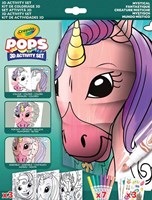 Crayola kit créatif 3D - Créatures mystiques - Jouet créatif pour enfants