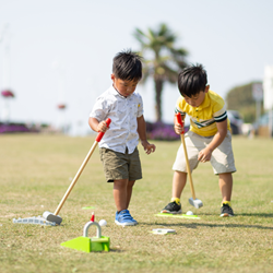 BigJigs houten midgetgolf set - Crazy Golf spel voor kinderen