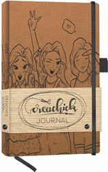 MUS Creatief bullet journal bruin - Creachick A5 notitieboek