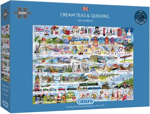 Gibsons Cream Teas & Queuing - 2000 Teile-2