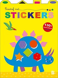 Ballon Creatief met stickers (dinosaurus)