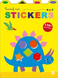 Ballon stickerboek dinosaurus creatief - kleurrijke stickers voor kinderen