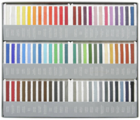 Cretacolor hard pastelkrijt set - 72 stuks in metalen doos