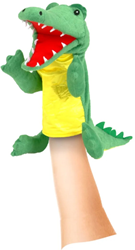 Fiesta Crafts marionnette crocodile jouet - éducatif et créatif