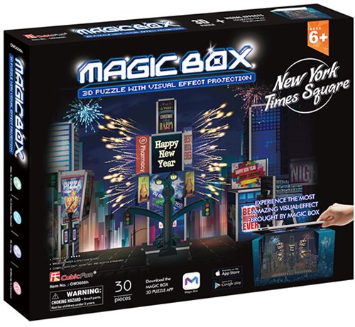 Cubic Fun puzzle 3D - Magic Box - New York - 30 pièces - jouet