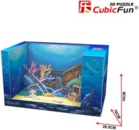 Cubic Fun Puzzle 3D - Magic Box - Monde Sous-Marin - 28 pièces-2