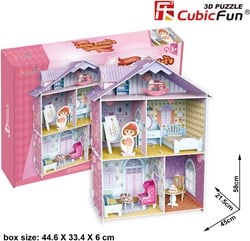 Cubic Fun 3D puzzel - Pianist's Home - 3D legpuzzel 60 stukjes