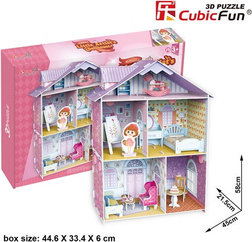 Cubic Fun puzzle 3D - Pianist's Home - Puzzle 3D 60 pièces