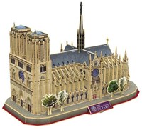 Cubic Fun 3D puzzel Notre Dame de Paris bouwset - architectuur speelgoed