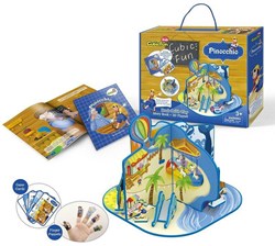 Cubic Fun 3D puzzel - Pinocchio - Schwierigkeit: 2/8 - 36 stukjes