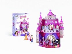 Cubic Fun 3D puzzel - Princess Birthday Party - 95 stukjes