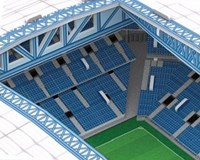Cubic Fun 3D puzzel stadion Lech Poznan 97 stukjes karton-2