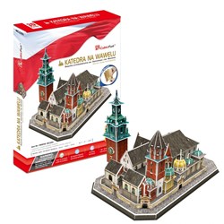 Cubic Fun 3D puzzel Wawel Kathedraal 101 stukjes educatief speelgoed