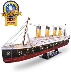 Cubiq Fun 3D Puzzel - Titanic LED (266)