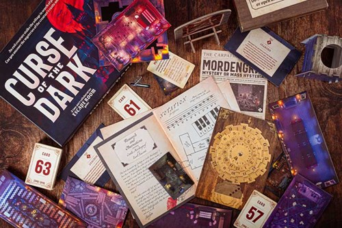 Jeu Escape Room Curse of the Dark - Jeu de société mystérieux à la maison-2