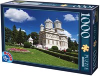D-Toys puzzle Curtea de Arges Monastery - Roumanie 1000 pièces-2