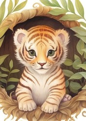 Yazz puzzle Cute Tiger - puzzle 1000 pièces