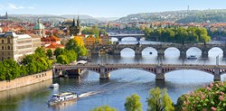 Castorland puzzel Karlsbrücke, Praag, Tsjechië - 4000 stukjes