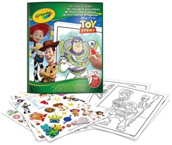 Crayola kleurplezier kleurboek met stickers Toy Story 5
