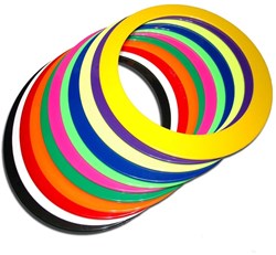 Mr Babache anneau de jonglage 32cm - jouet fluorescent