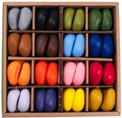 Crayon Rocks crayons Just Rocks in a Box - coffret 4 x 16 couleurs