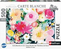 Nathan Dahlien und Rosen / Marie Boudon (Kollektion Carte blanche) - 500 Teile-2