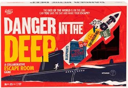Danger in the Deep escape room livre de puzzles pour enfants