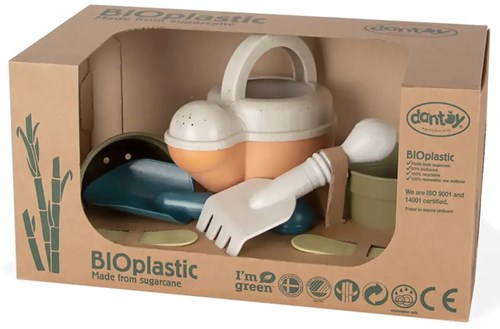 Dantoy Bio Set de jardinage jouet avec arrosoir - 7 pièces bioplastique-2