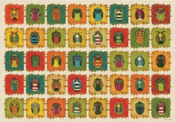 DToys David Katai Eszter : Pattern Owls - 1000 stukjes