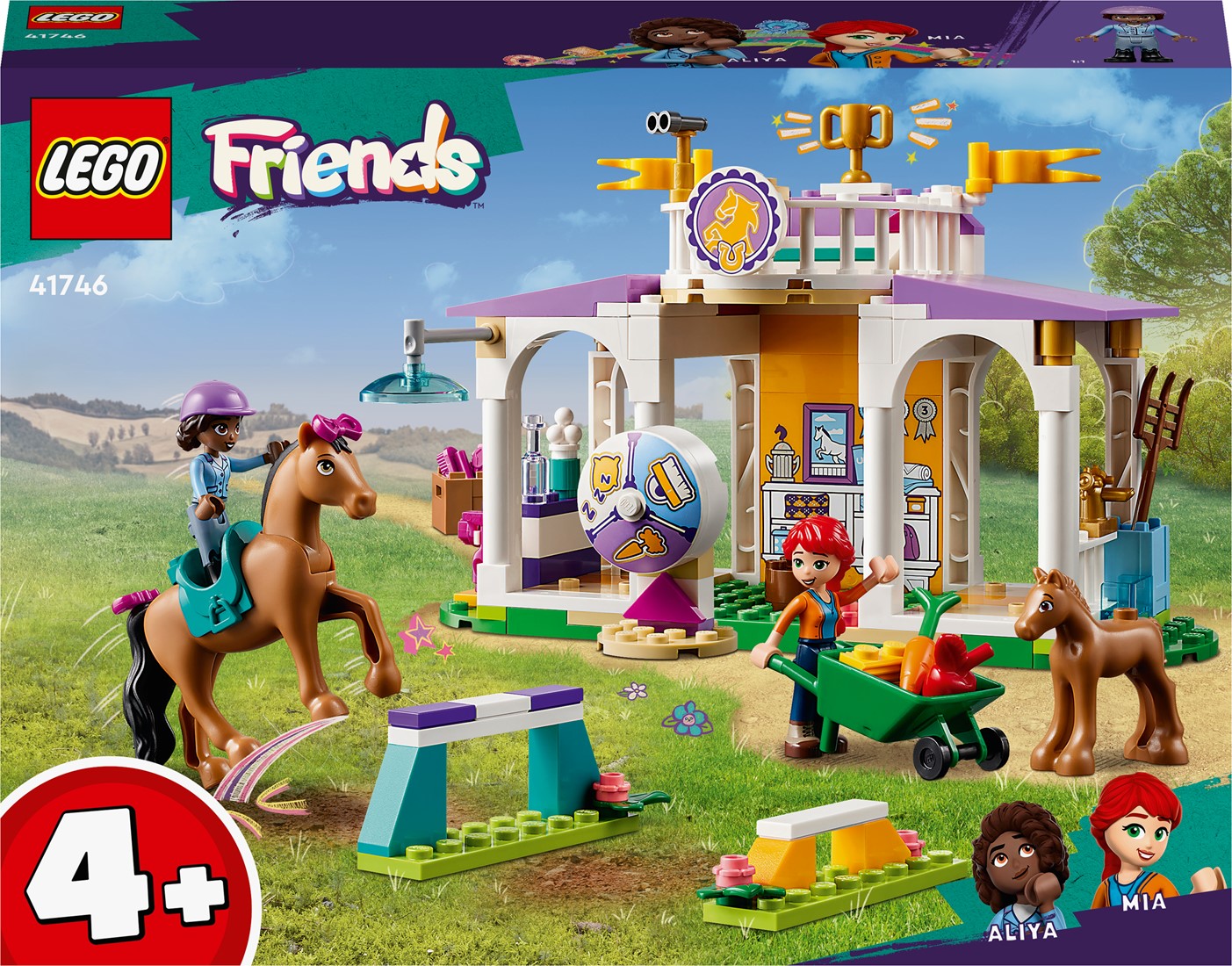 LEGO 41746 Friends Ensemble de jeu de formation de chevaux