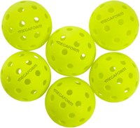Megaform balles de pickleball set extérieur 6 pièces - jouet sportif