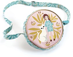 Djeco petit sac Cat - sac à main enfant élégant en coton