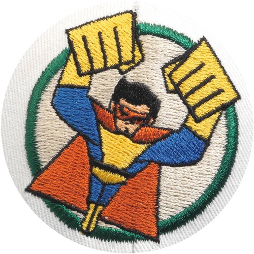 Djeco pet superheld - stoere kindercap met heldenprint-3