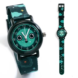 Djeco montre enfant Night glow-in-the-dark étanche quartz