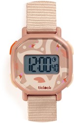 Djeco digitaal horloge Poetic swans - waterdicht kinderhorloge