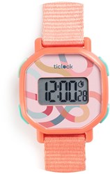 Djeco digitaal horloge Pastel volute - schokbestendig en waterdicht