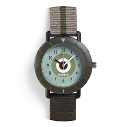 Djeco sporthorloge Green target - kinderhorloge waterdicht