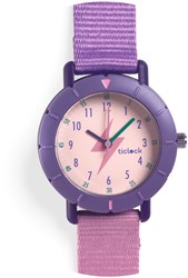 Djeco montre de sport Purple Flash - antichoc et étanche