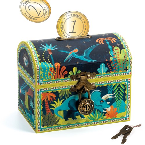 Djeco spaarpot dinosaurus - kinderdecoratie FSC MIX