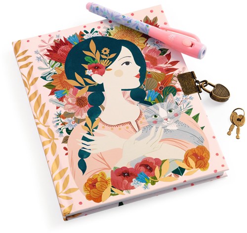 Djeco carnet Oana journal secret avec stylo magique - papier FSC-2