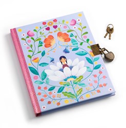 Djeco carnet Marie journal secret avec cadenas et clés