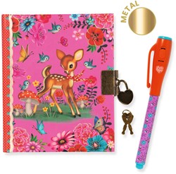 Djeco carnet Fiona journal secret - stylo magique - FSC MIX