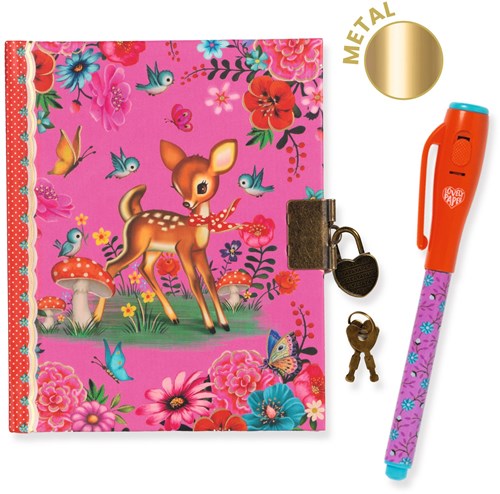 Djeco notitieboek Fiona geheim dagboek - magic pen - FSC MIX