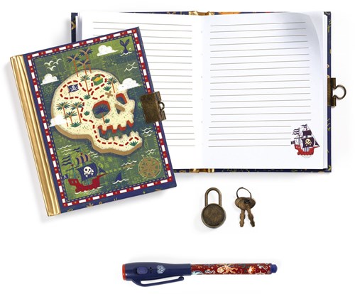 Djeco carnet Steve - journal secret avec stylo magique-3
